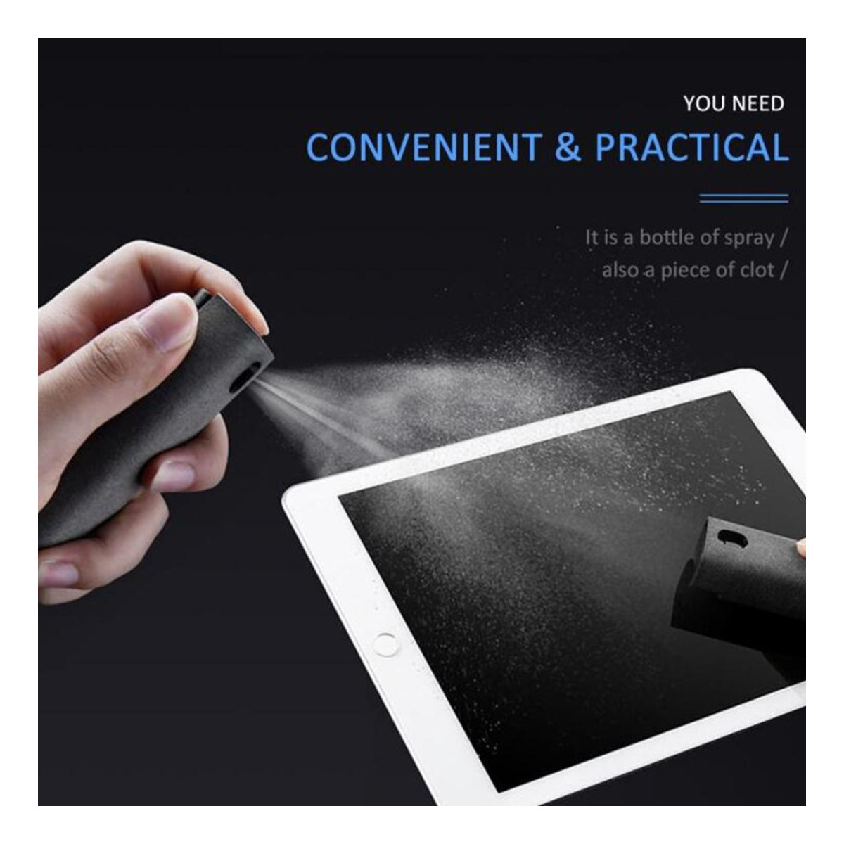 2 In 1 Phone Computer Screen Cleaner Kit For Screen Dust...
