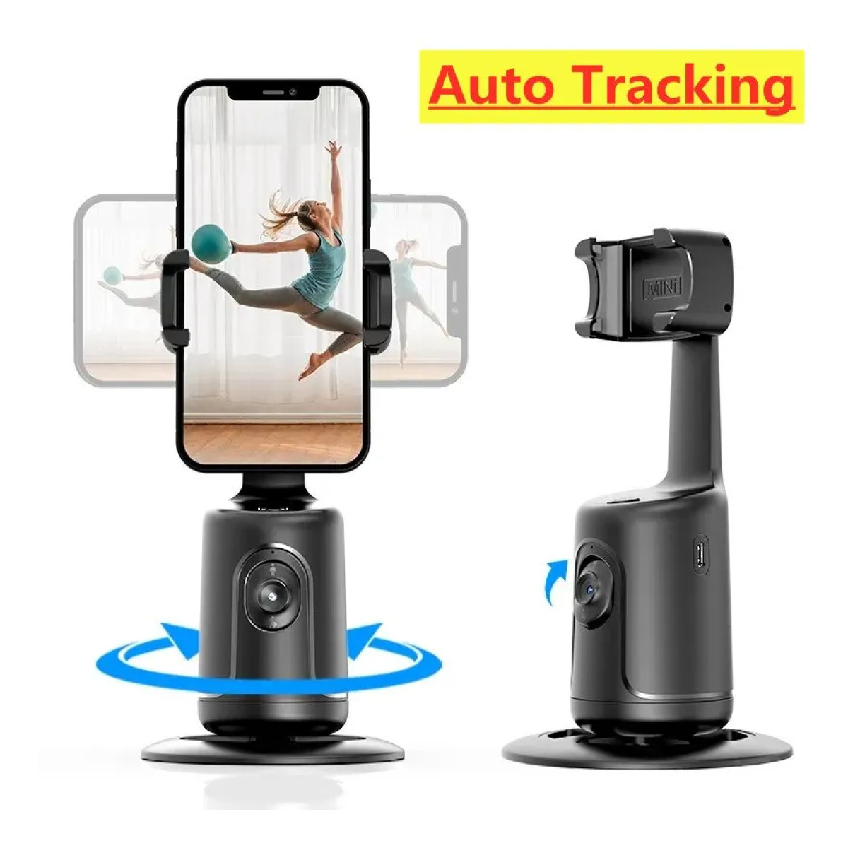 360 Auto Face Tracking Gimbal AI Smart Gimbal Face...
