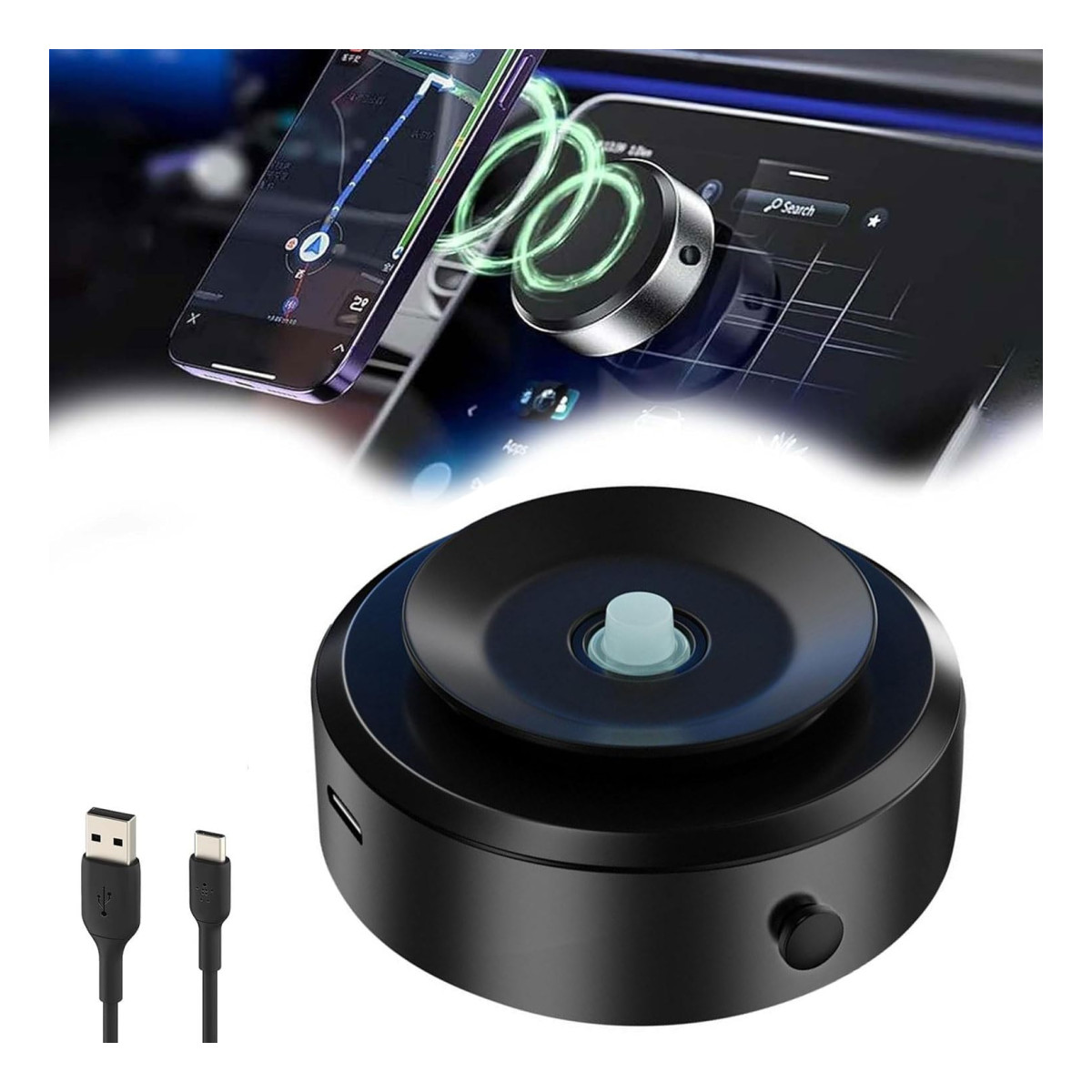 Intelligent Mobile Phone Holder Double-Sided Car Mount...