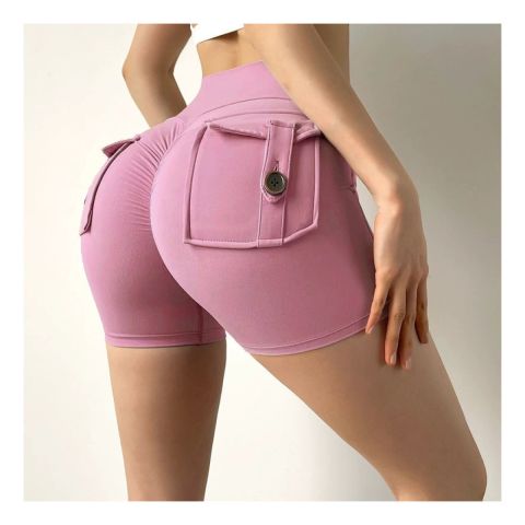 Workwear Peach Butt Lifting Fitness Shorts